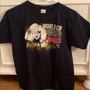 World Cup Shooting Stars gaga t- shirt